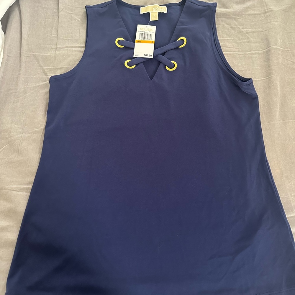 Michael Kors Navy blue top
